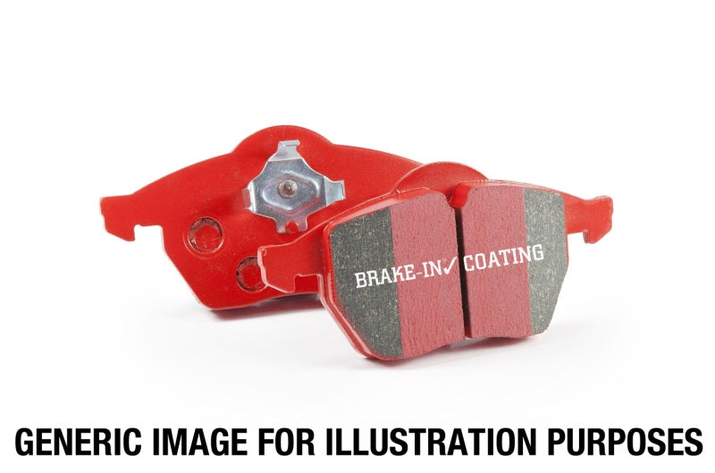 EBC 06-08 Chevrolet Corvette (C6) 7.0 (Z06) Redstuff Front Brake Pads - Eaton Motorsports