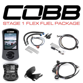 Cobb 15-17 Subaru WRX Stage 1 CAN Flex Fuel Power Package - Eaton Motorsports