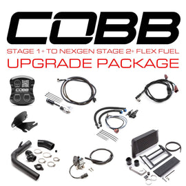 Cobb 18-21 Subaru WRX Stage 1+ to NexGen Stage 2 + CAN Flex Fuel Power Package - Black - Eaton Motorsports