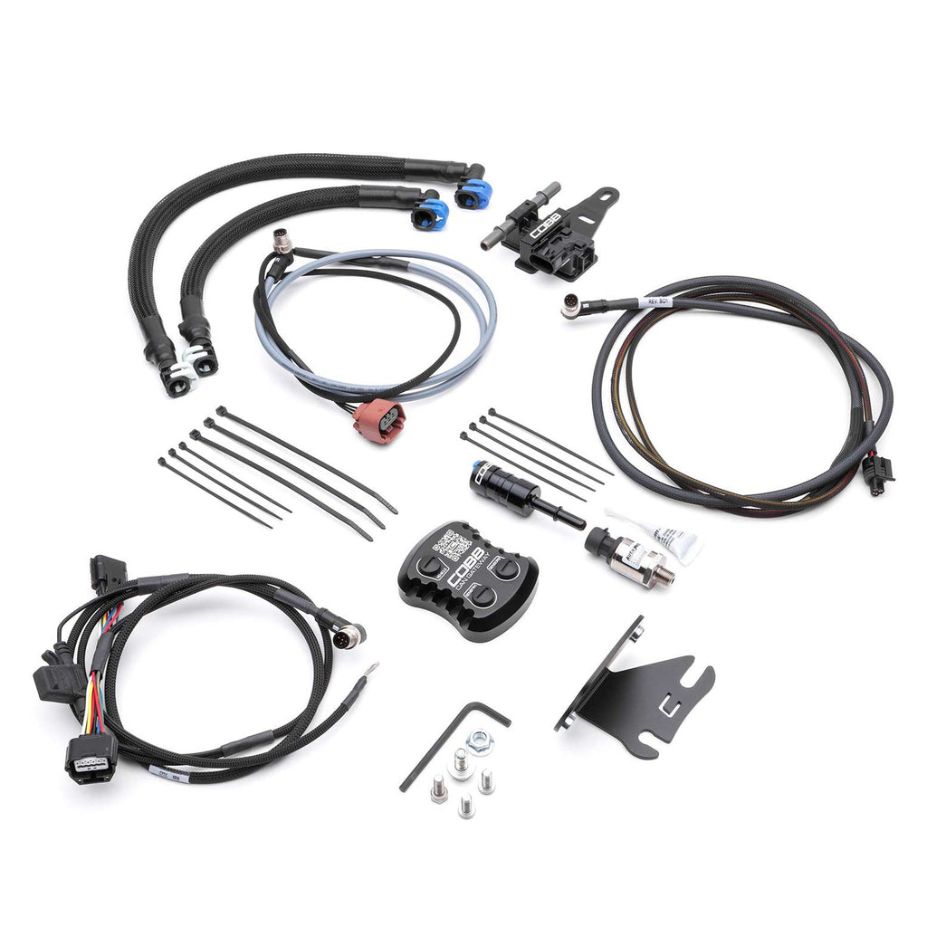 Cobb 15-17 Subaru Stage 1+ CAN Flex Fuel Redline Carbon Fiber Power Package