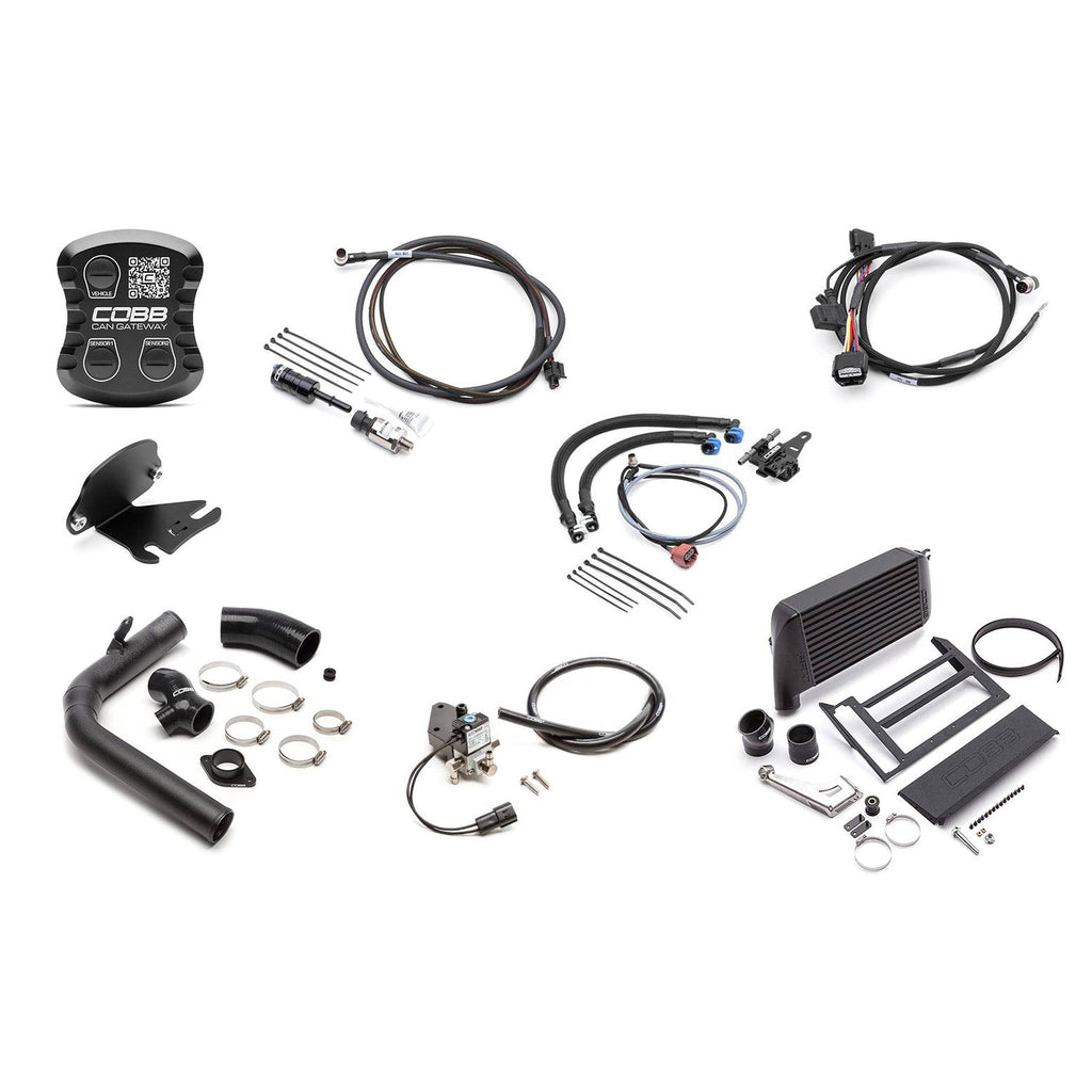 Cobb 15-17 Subaru WRX Stage 1+ to NexGen Stage 2 + CAN Flex Fuel Power Package - Black