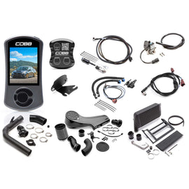 Cobb 18-21 Subaru WRX NexGen Stage 2 + CAN Flex Fuel Redline Carbon Fiber Power Package - Black - Eaton Motorsports