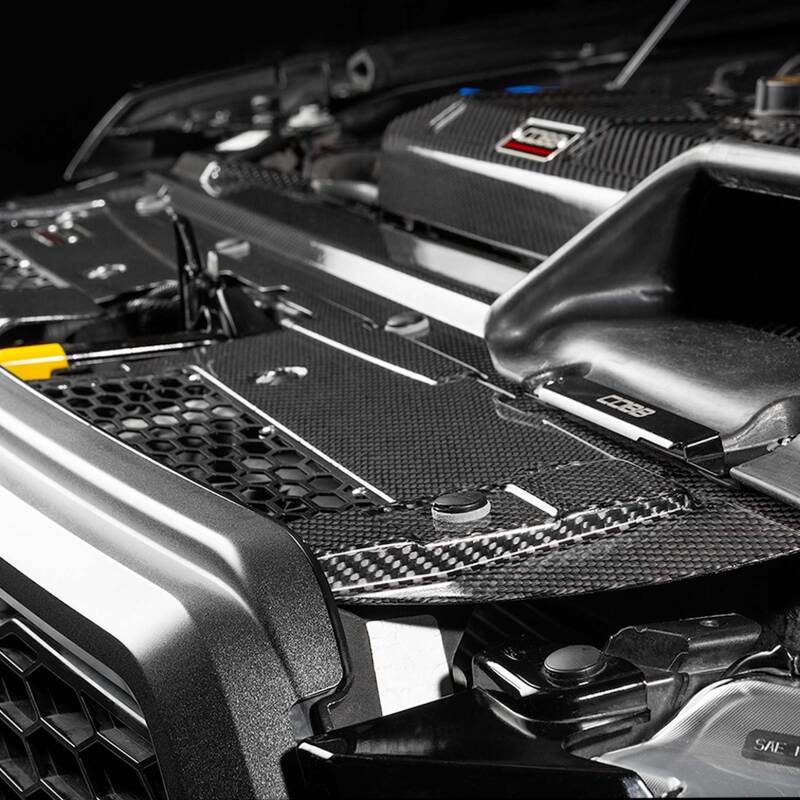 Cobb 17-20 Ford F-150 Ecoboost Raptor Redline Carbon Fiber Radiator Shroud - Eaton Motorsports