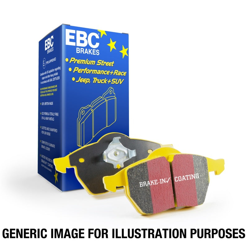 EBC 2018+ Subaru Crosstrek Yellowstuff Front Brake Pads - Eaton Motorsports