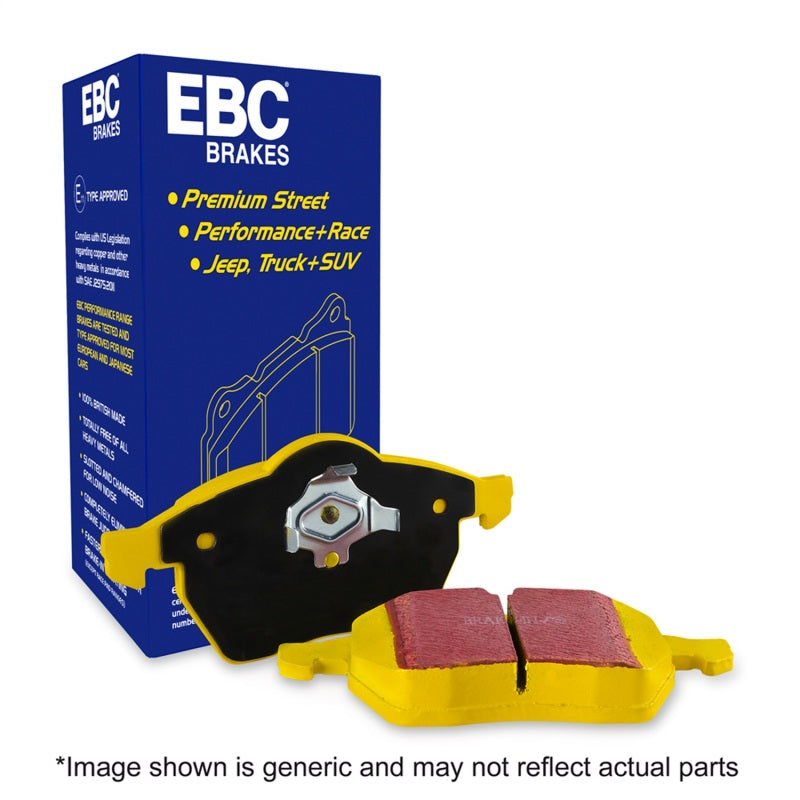 EBC 10-13 Chevrolet Corvette (C6) 6.2 Grand Sport Yellowstuff Front Brake Pads - Eaton Motorsports