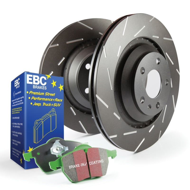 EBC S2 Kits Greenstuff Pads and USR Rotors - Eaton Motorsports