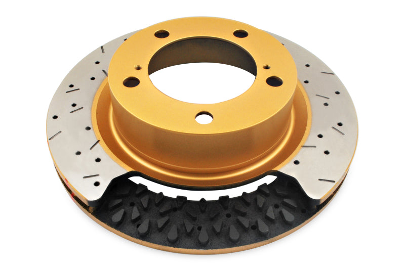 DBA 97-13 Chevrolet Corvette (325mm Front Rotor) Front 5000 Series Drilled & Slotted Ring - Eaton Motorsports