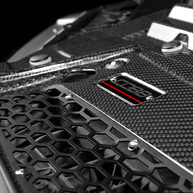 Cobb 17-20 Ford F-150 Ecoboost Raptor Redline Carbon Fiber Radiator Shroud - Eaton Motorsports