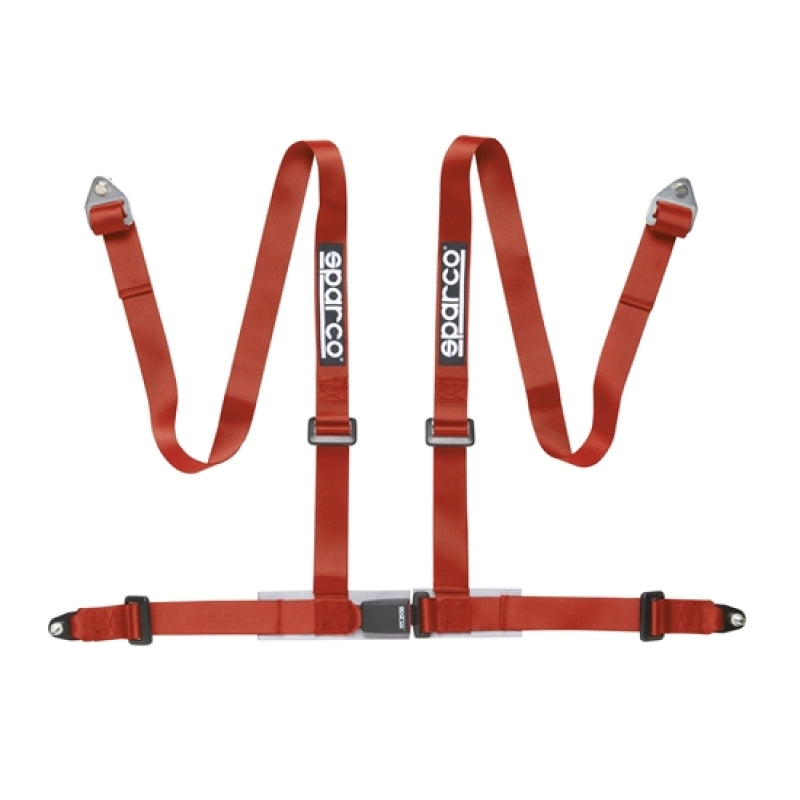 Sparco Belt 2 Inch Red 4Pt Blt-In - Eaton Motorsports