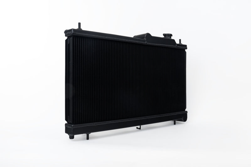 CSF 08-21 Subaru WRX/STI 2-Row 42mm Race-Spec All Aluminum Radiator - Black - Eaton Motorsports