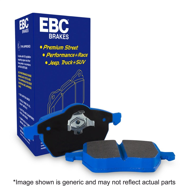 EBC 2016+ Chevrolet Corvette (C7) 6.2L Stingray Bluestuff Front Brake Pads - Eaton Motorsports