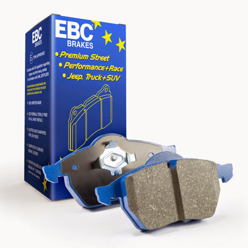 EBC 06-08 Chevrolet Corvette (C6) 7.0 (Z06) Bluestuff Front Brake Pads - Eaton Motorsports