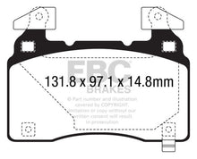 Load image into Gallery viewer, EBC 14+ Cadillac CTS Vsport 3.6 Twin Turbo Redstuff Front Brake Pads - Eaton Motorsports