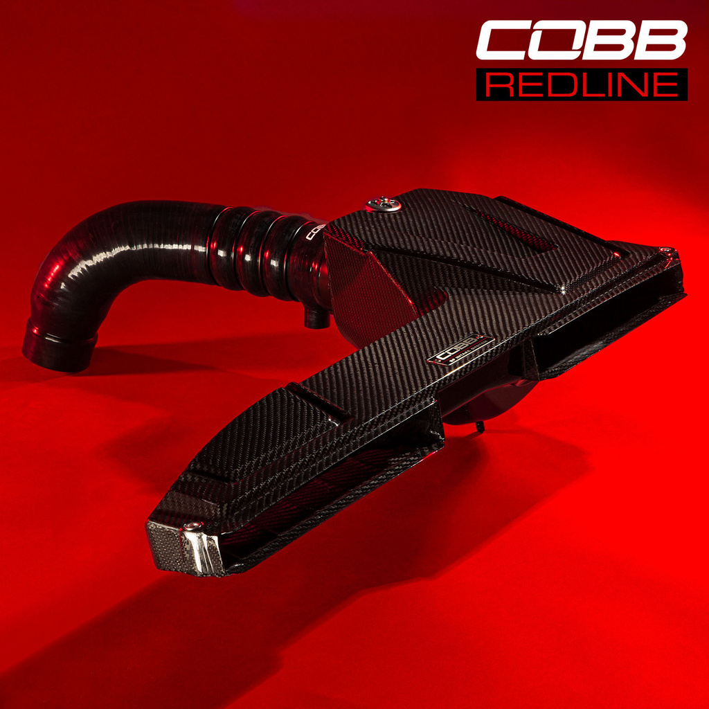 Cobb Audi/VW GTI/Golf R/GLI (MK7) / A3/S3 (8V) Redline Carbon Fiber Intake System - Gloss Finish - Eaton Motorsports