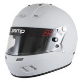 Zamp RZ-57 SA2025 Racing Helmet – White | Lightweight HPDE & Track-Day Helmet