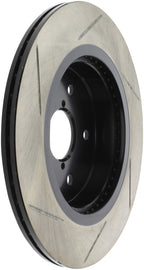 StopTech 16-17 Subaru WRX w/EyeSight Technology Sport Slotted Rear Left Rotor - Eaton Motorsports