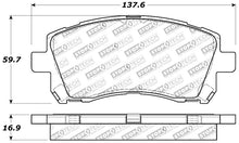 Load image into Gallery viewer, StopTech Performance 02-03 WRX Front Brake Pads - Eaton Motorsports