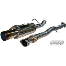 Load image into Gallery viewer, Turbo XS 02-07 WRX-STi Catback Exhaust Blued Tips - Eaton Motorsports