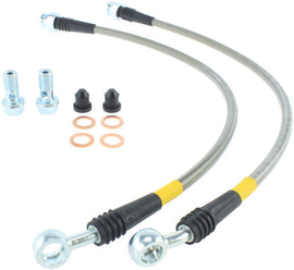 StopTech 97-03 Chevrolet Corvette Stainless Steel Front Brake Line Kit - Eaton Motorsports