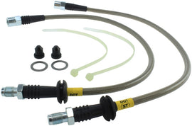 StopTech 96-02 BMW Z3 / 06-09 Z4 / 92-00 318i / 97-00 323 / 90-99 BMW 325/328 SS Front Brake Lines - Eaton Motorsports