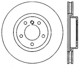StopTech 95-99 BMW M3 E36 / 98-02 Z3 M Series Front Right Cryo Sport Slotted Rotor - Eaton Motorsports