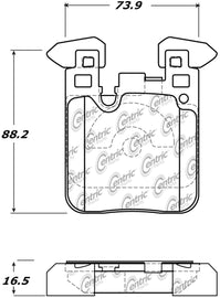 StopTech Street Performance Brake Pads BMW F22 M235i/F30 335i/F32 435i - Rear - Eaton Motorsports