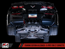 Load image into Gallery viewer, AWE Tuning 14-19 Chevy Corvette C7 Z06/ZR1 Track Edition Axle-Back Exhaust w/Black Tips - Eaton Motorsports