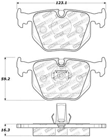 StopTech Performance 01-07 BMW M3 E46 / 00-04 M5 / 04-09 X3 / 00-06 X5 / 1/06-09 Z4 / 9/00-07 330 / - Eaton Motorsports