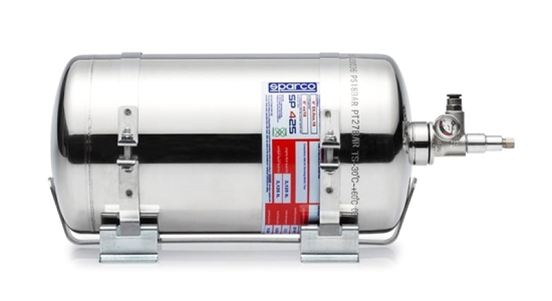 Sparco 4.25 Liter Electric Steel Extinguisher System - Eaton Motorsports