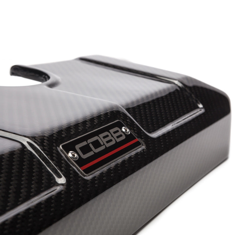 Cobb 17-20 Ford F-150 EcoBoost 3.5L/Raptor / 18-20 F-150 2.7L Redline Carbon Fiber Coolant Cover - Eaton Motorsports