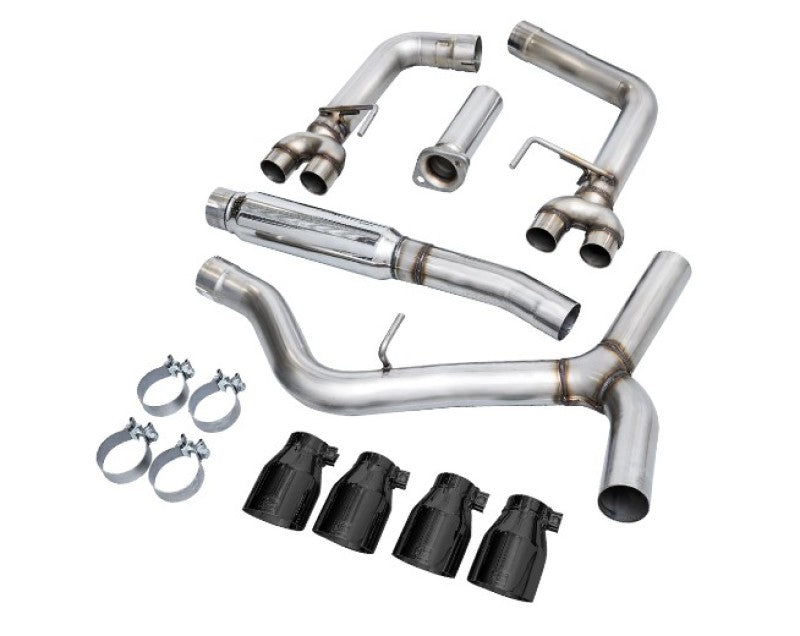 AWE Tuning 2022+ VB Subaru WRX Track Edition Exhaust - Diamond Black Tips - Eaton Motorsports