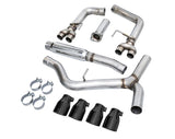 AWE Tuning 2022+ VB Subaru WRX Track Edition Exhaust - Diamond Black Tips