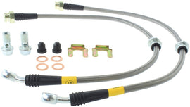 StopTech 04-07 STi Stainless Steel Rear Brake Lines - Eaton Motorsports