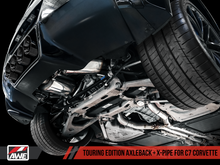 Load image into Gallery viewer, AWE Tuning 14-19 Chevy Corvette C7 Z06/ZR1 Touring Edition Axle-Back Exhaust w/Black Tips - Eaton Motorsports