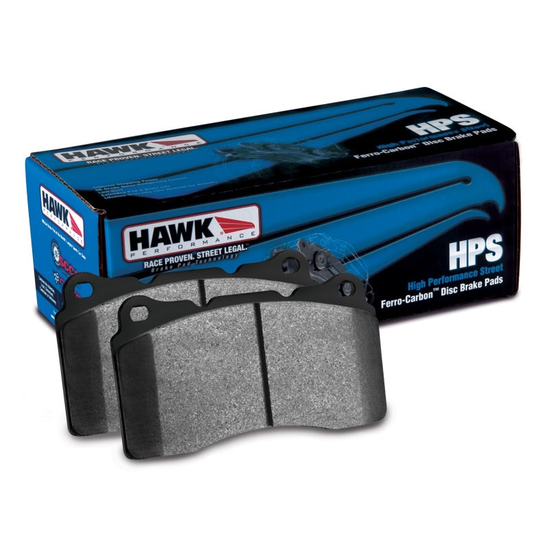 Hawk 06-10 Chevy Corvette (OEM Pad Design) Rear HPS Sreet Brake Pads - Eaton Motorsports