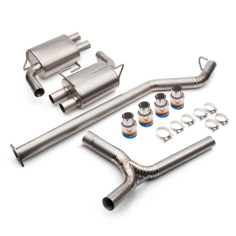 Cobb 22-23 Subaru WRX Titanium Catback Exhaust (Incl. Burnt Ti Tips) - Eaton Motorsports