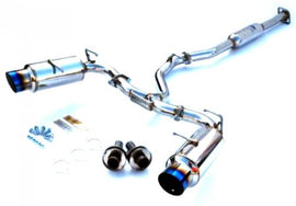 Invidia 12 Scion FRS/BRZ 60mm N1 Ti-Tip Cat- Back Exhaust - Eaton Motorsports