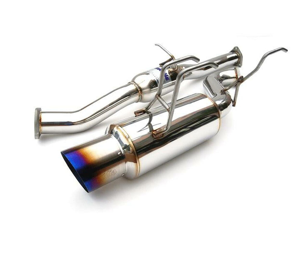 Invidia 08+ Subaru WRX/STI 4dr N1 Twin Outlet Single Layer Tip SS Cat-Back Exhaust - Eaton Motorsports