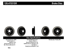 Load image into Gallery viewer, StopTech Power Slot 13 Scion FR-S / 13 Subaru BRZ Rear Right Slotted Rotor - Eaton Motorsports