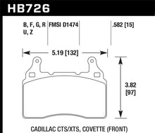 Load image into Gallery viewer, Hawk 2014 Chevrolet Corvette HPS 5.0 Front Brake Pads - Eaton Motorsports