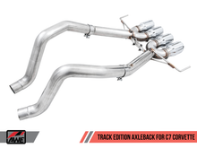 Load image into Gallery viewer, AWE Tuning 14-19 Chevy Corvette C7 Z06/ZR1 (w/o AFM) Track Edition Axle-Back Exhaust w/Chrome Tips - Eaton Motorsports