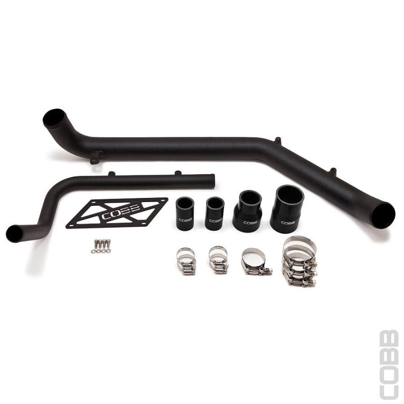 Cobb Mitsubishi Evo X Stealth Black IC Upper Hard Pipe Kit - Eaton Motorsports