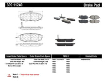 Load image into Gallery viewer, StopTech Performance 06-10 Subaru Legacy Sedan/Outback/13 BRZ / 13 Scion FR-S Rear Brake Pads - Eaton Motorsports