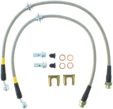 Load image into Gallery viewer, StopTech 02-07 WRX Stainless Steel Rear Brake Lines - Eaton Motorsports