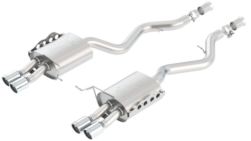 Borla 08-13 BMW M3 Coupe 4.0L 8cyl 6spd/7spd Aggressive ATAK Exhaust (rear section only) - Eaton Motorsports