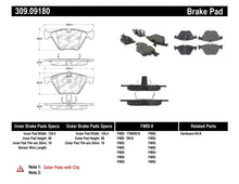 Load image into Gallery viewer, StopTech Performance 07-09 BMW E90/E92/E93 335i Coupe/Sedan Front Brake Pads D918 - Eaton Motorsports