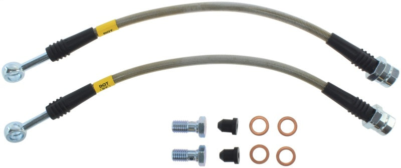StopTech 2015 VW Golf R Stainless Steel Rear Brake Lines - Eaton Motorsports