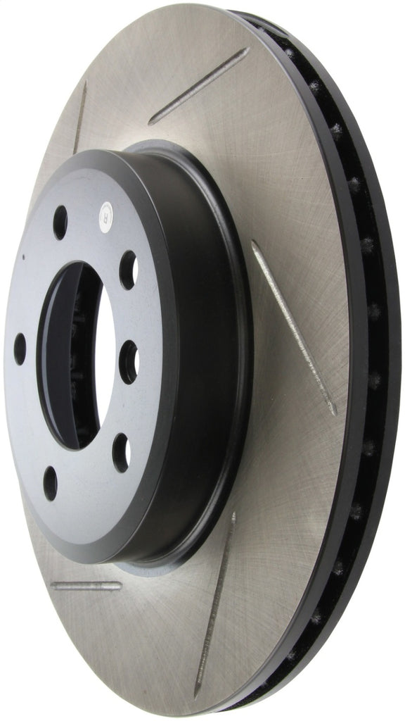 StopTech Power Slot 01-02 BMW Z3 / 03-09 Z4 / 3 Series Front Right Slotted Rotor - Eaton Motorsports