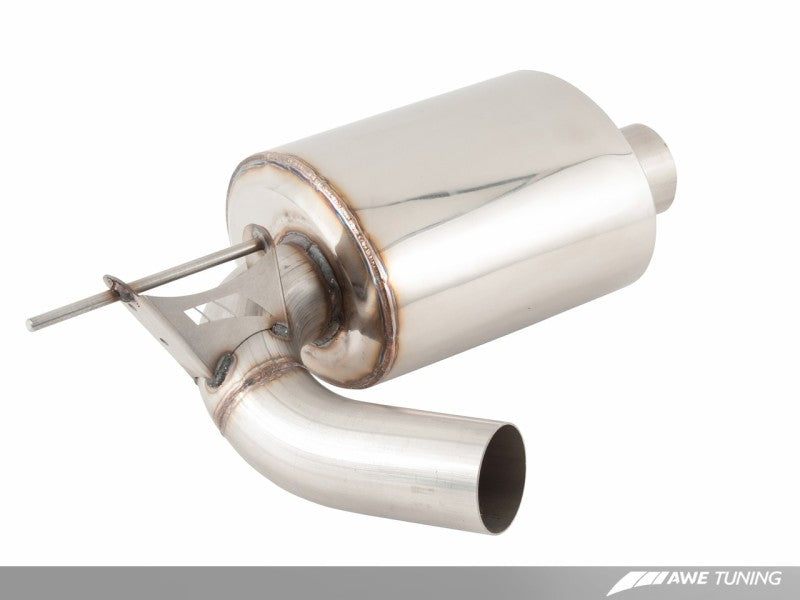 AWE Tuning BMW F3X 335i/435i Touring Edition Axle-Back Exhaust - Chrome Silver Tips (102mm) - Eaton Motorsports