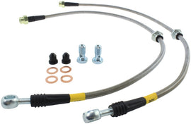 StopTech 2015 VW Golf (MK7) Front Stainless Steel Brake Line Kit - Eaton Motorsports